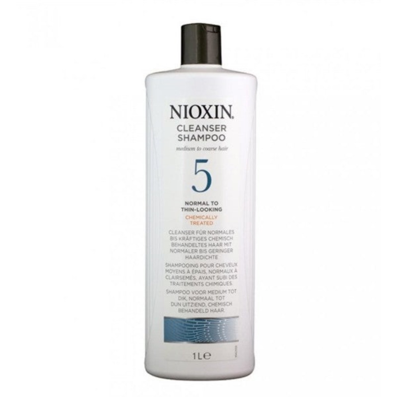 Nioxin System 5 Cleanser Shampoo by Nioxin 10.1 Oz. Shampoo For Women (For Normal To Thin Looking, Medium To Coarse, Natural/Chemically Treated Hair)