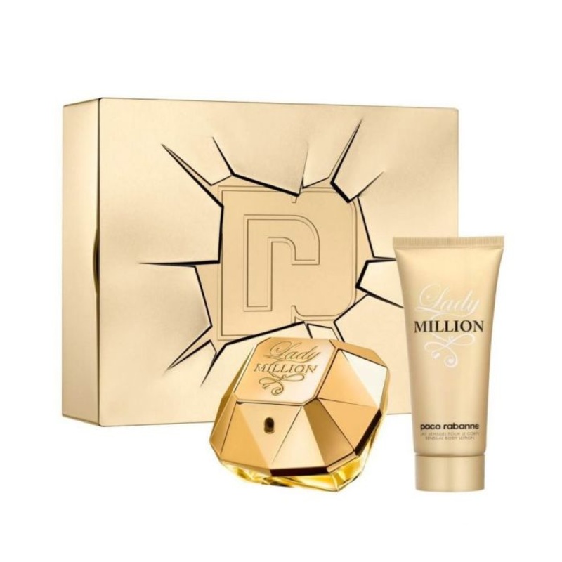 Lady Million 2 Piece Set by Paco Rabanne for Women