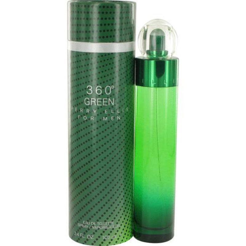 360 Green by Perry Ellis 3.4 Oz. Eau De Toilette For Men