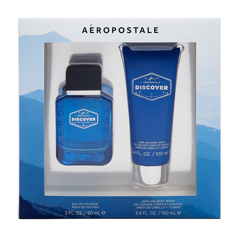 Aeropostale Discover 2PCS Gift Set – 60ML EDC Spray + 100ML Shower Gel (Men)