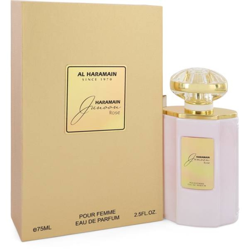 Al Haramain Junoon Rose Perfume 2.5 OZ Eau De Parfum Spray for Women