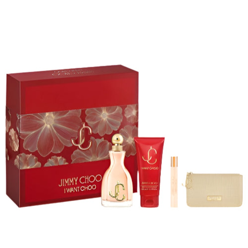 Jimmy Choo I Want Choo 4 Piece Gift Set 4 Pcs Gift Set