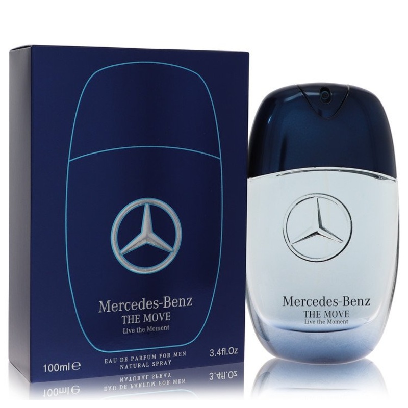 Mercedes Benz The Move Live The Moment by Mercedes Benz Eau De Parfum Spray 3.4 oz for Men – Premium Designer Fragrance