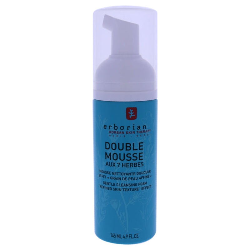 Double Mousse with 7 Herbs by Erborian for Women – 4.9 oz Mousse 4.9 oz.