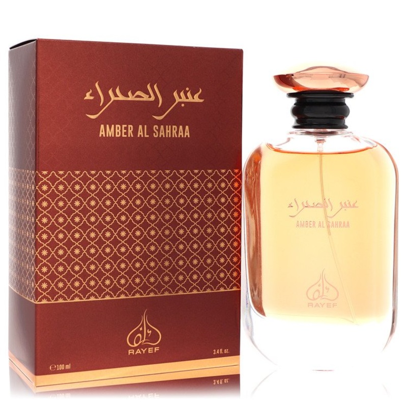 Rayef Amber Al Sahraa by Rayef Eau De Parfum Spray (Unisex) 3.4 oz / 100 ml for Men