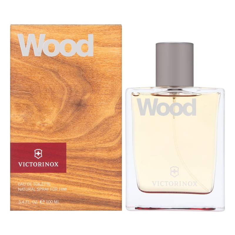 Wood by Victorinox for Men 3.4 oz Eau de Toilette Spray