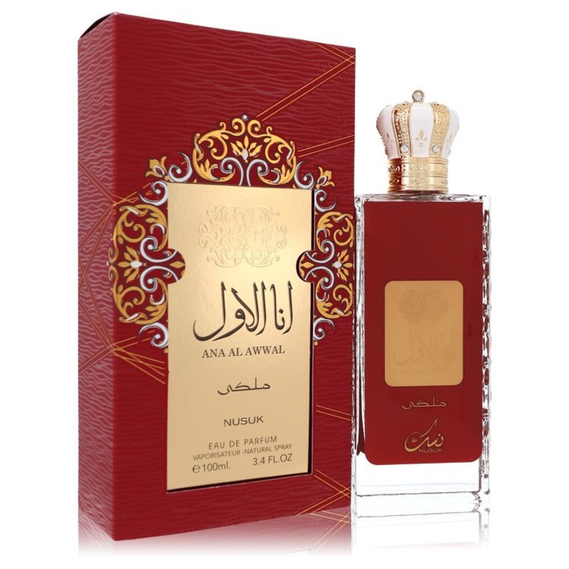 Ana Al Awwal Rouge by Nusuk For Women Eau De Parfum Spray 3.4 oz