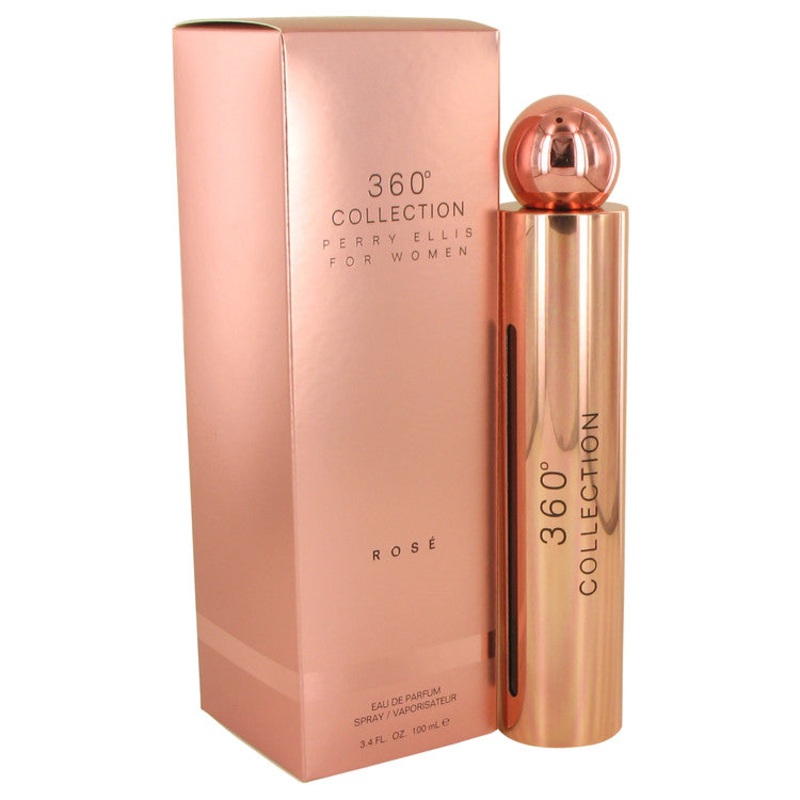 Perry Ellis 360 Collection Rose by Perry Ellis For Women Eau De Parfum Spray 3.4 oz