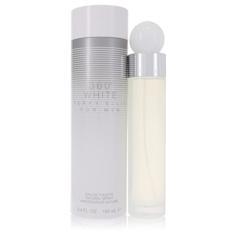 360 White EDT Spray 3.4 Oz Cologne by Perry Ellis for Men