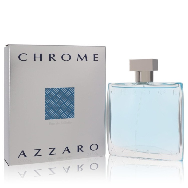Chrome by Azzaro Eau De Toilette Spray 3.4 oz for Men – Premium Designer Fragrance