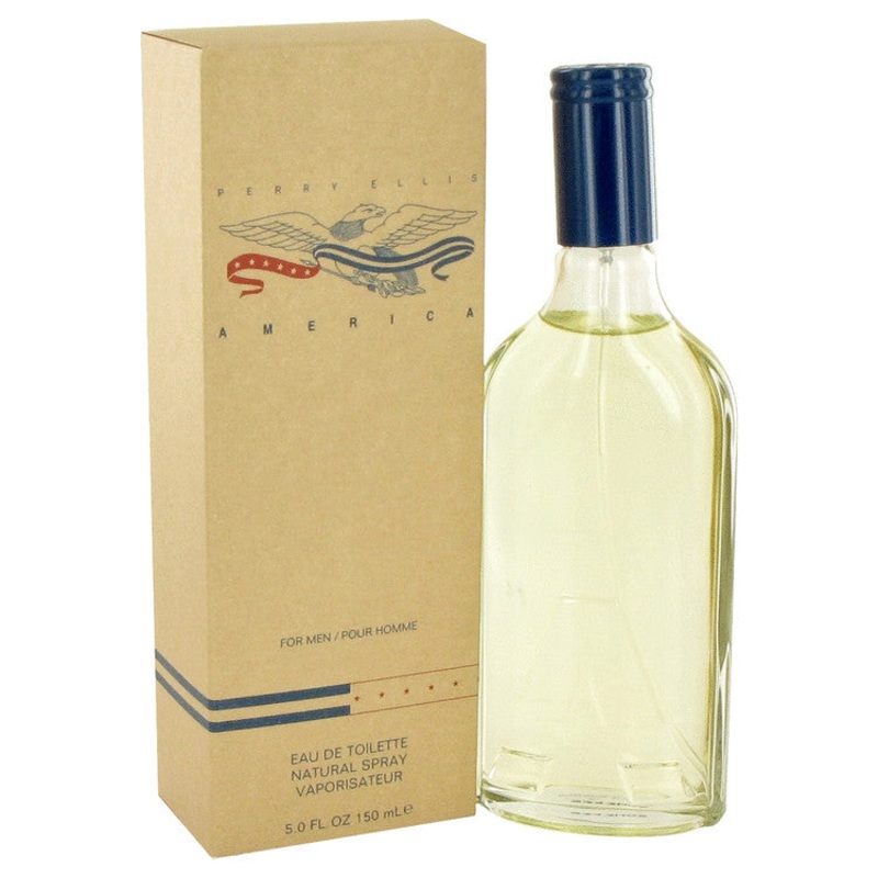 America by Perry Ellis For Men Eau De Toilette Spray 5 oz