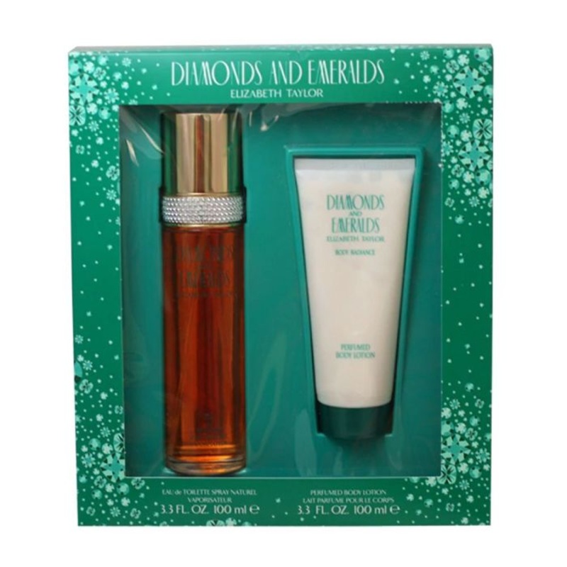 Diamonds & Emeralds 2 Pc Gift Set by Elizabeth Taylor for Women
