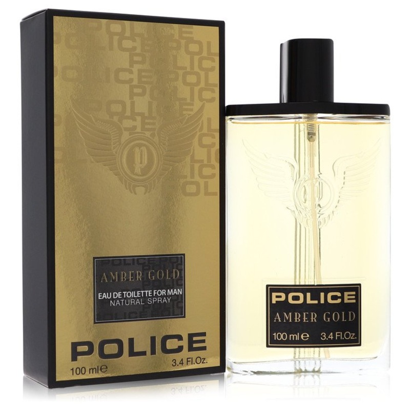 Police Amber Gold by Police Colognes For Men Eau De Toilette Spray 3.4 oz