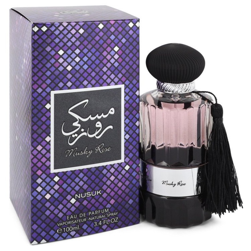 Musky Rose by Nusuk For Women Eau De Parfum Spray (Unisex) 3.4 oz