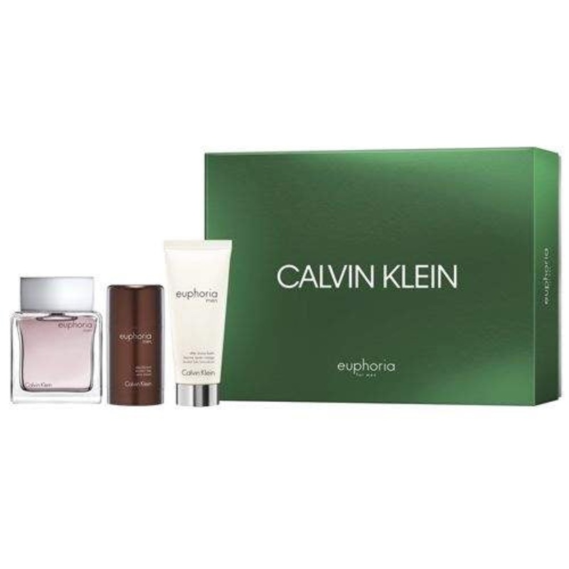 Euphoria 3 Piece Gift Set For Men 3 Piece Gift Set With 3.4 Oz