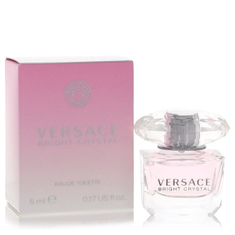 Versace Bright Crystal By Versace Perfume 0.17 Oz  Edt Splash For Women – Box
