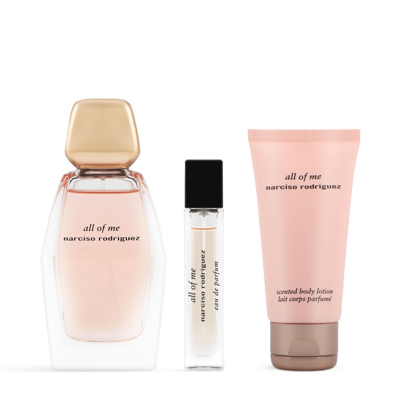 Narciso Rodriguez All Of Me 3PCS Gift Set – 90ML EDP Spray + 50ML Body Lotion + 10ML EDP Spray (Women)