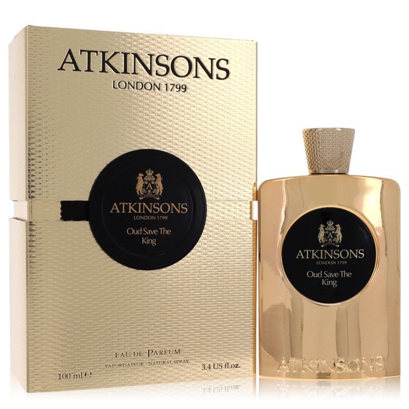 Oud Save The King by Atkinsons Eau De Parfum Spray 3.3 oz for Men – Premium Designer Fragrance
