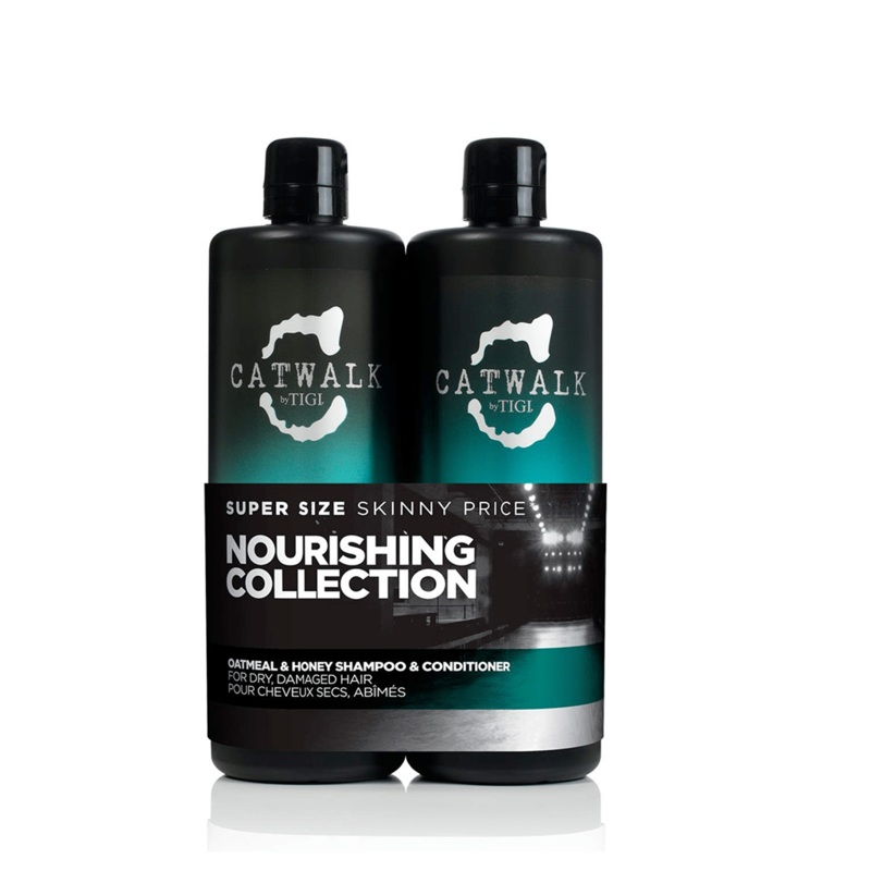 TIGI Catwalk Nourishing Collection Oatmeal & Honey Shampoo and Conditioner (2 x 750ml)
