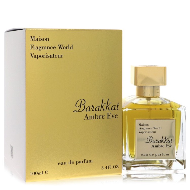 Maison Barakkat Ambre Eve by Fragrance World For Women Eau De Parfum Spray (Unisex) 3.4 oz