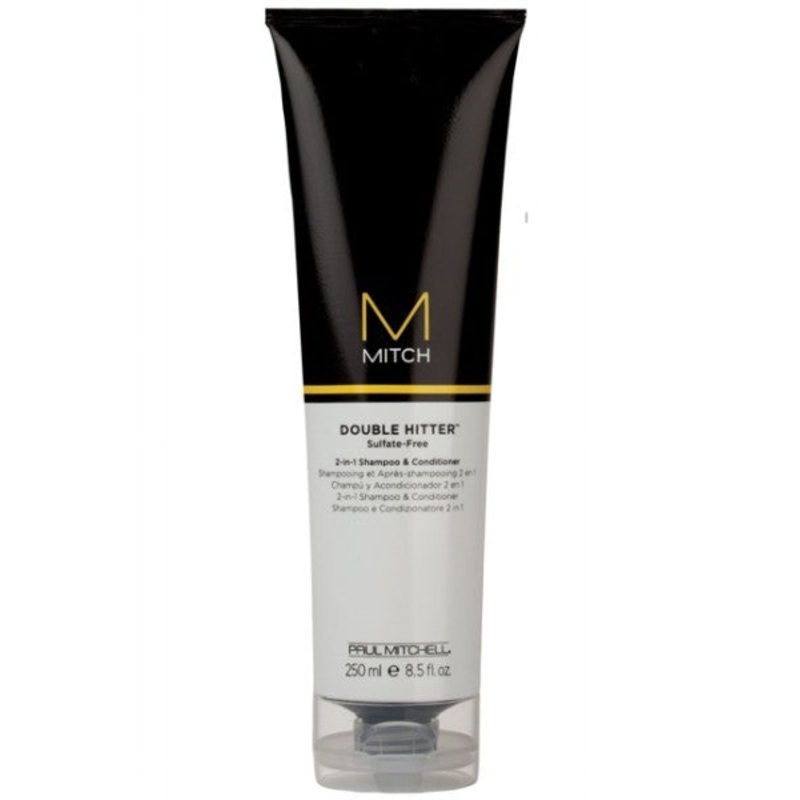 Mitch Double Hitter 2-in-1 Shampoo and Conditioner by Paul Mitchell 8.5 Oz. Shampoo For Unisex
