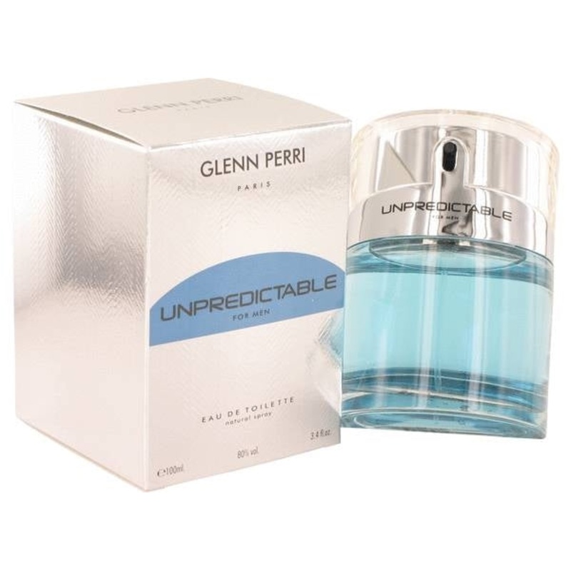 Unpredictable by Geparlys 3.4 Oz. Eau De Toilette For Men
