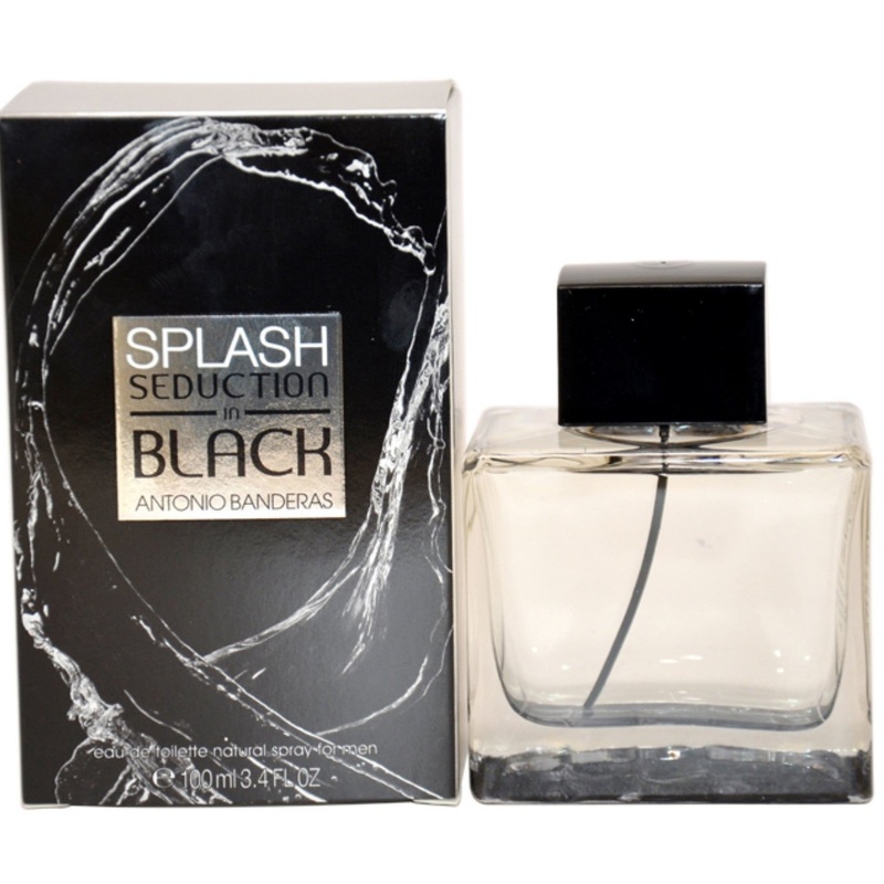 Antonio Banderas Splash Seduction in Black 100ml EDT (M) SP
