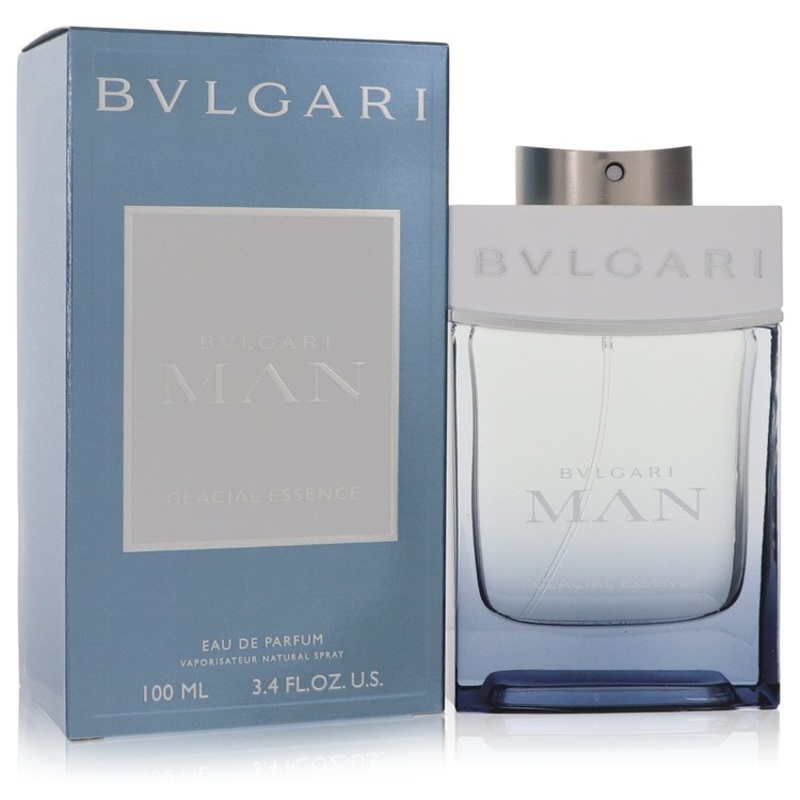 Bvlgari Man Glacial Essence by Bvlgari For Men Eau De Parfum Spray 3.4 oz