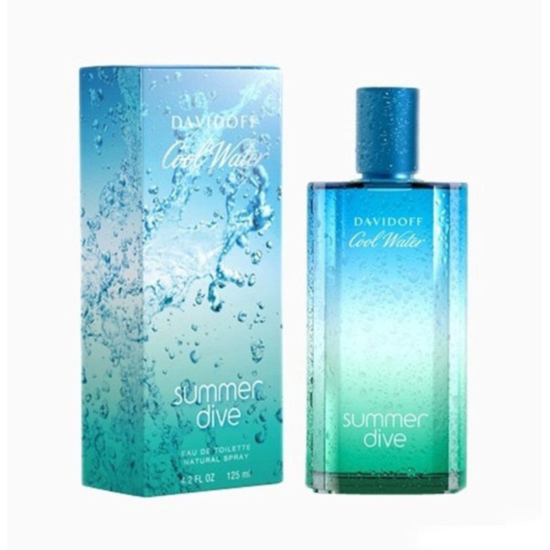 Cool Water Summer Dive by Davidoff 4.2 Oz. Eau De Toilette For Men