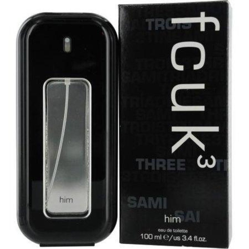 FCUK 3 100ML EDT Spray (M)
