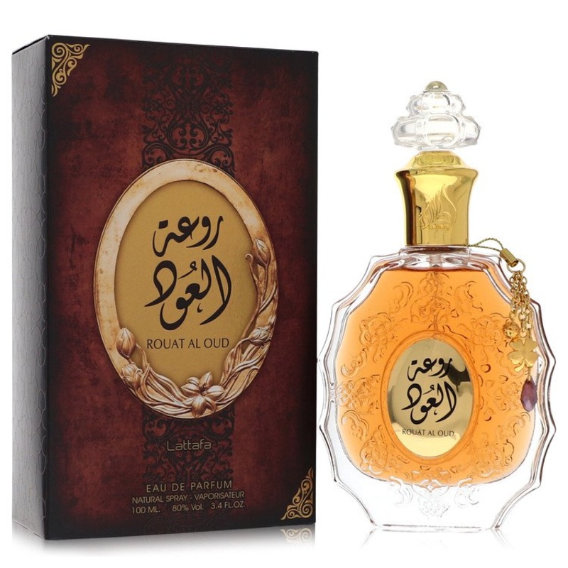 Lattafa Rouat Al Oud by Lattafa Eau De Parfum Spray (Unisex) 3.4 oz for Men – Premium Designer Fragrance