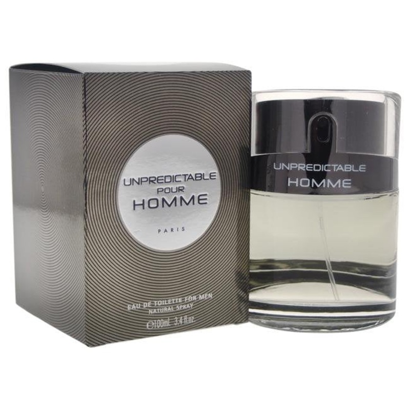 Unpredictable Pour Homme Cologne 3.4 oz.