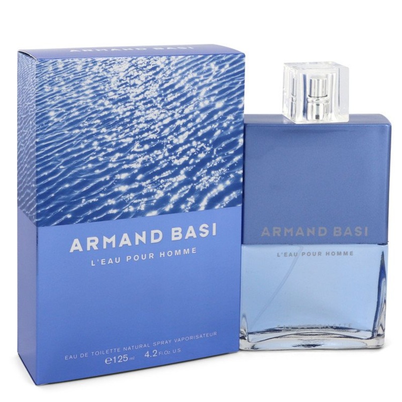 Armand Basi L’eau Pour Homme by Armand Basi For Men Eau De Toilette Spray 4.2 oz