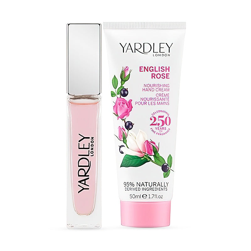 English Rose EDT 2 Piece Set 0.5 oz EDT + 1.7 oz Hand Cream