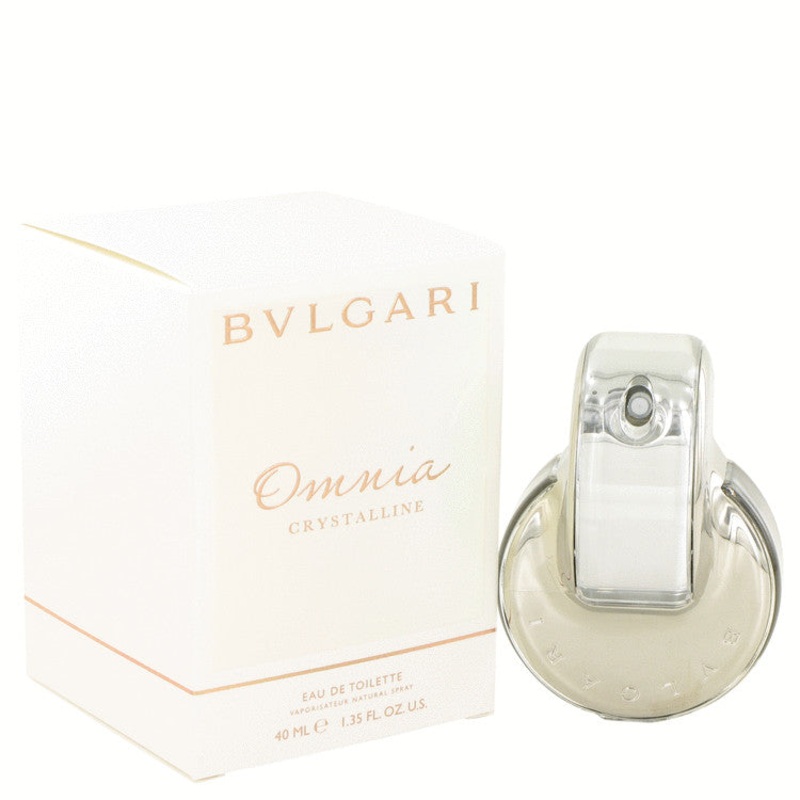 Omnia Crystalline by Bvlgari For Women Eau De Toilette Spray 1.35 oz