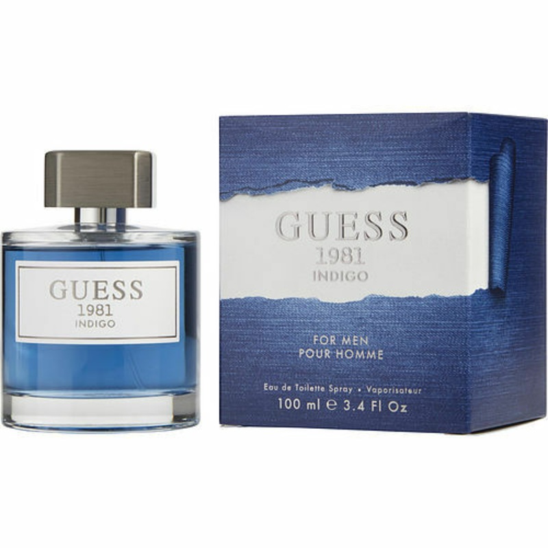 Guess 1981 Indigo – Eau De Toilette Fragrance 3.4 OZ Eau De Toilette for Men