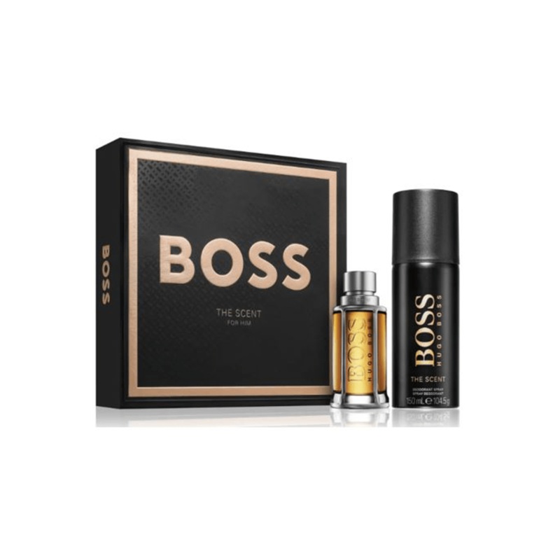 Hugo Boss The Scent for Him Eau De Toilette Men’s Aftershave Gift Set (50ml EDT + 100ml Shower Gel)