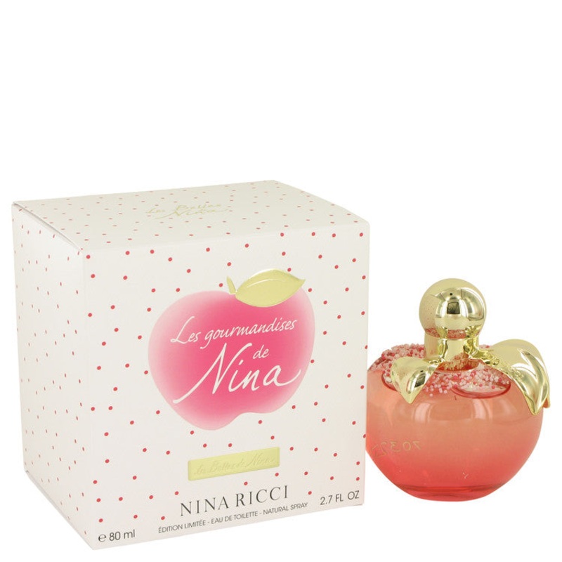 Les Gourmandises De Nina by Nina Ricci For Women Eau De Toilette Spray (Limited Edition) 2.7 oz
