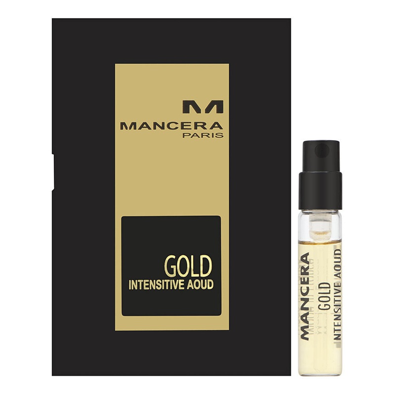 Mancera Gold Intensitive Aoud 0.07 Eau de Parfum Vial Spray