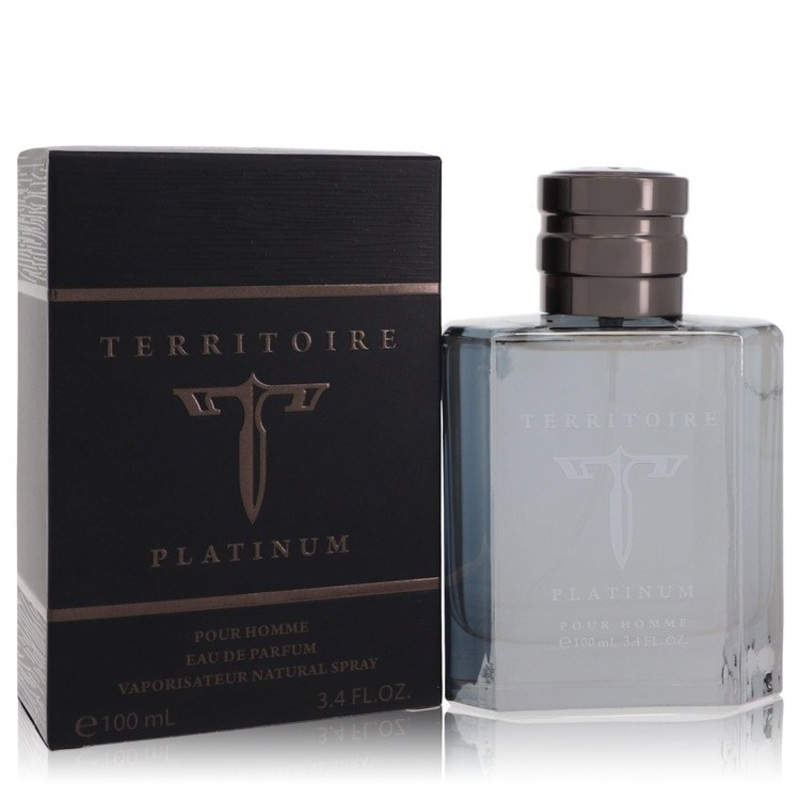 Territoire Platinum by YZY Perfume Eau De Parfum Spray 3.4 oz for Men – Premium Designer Fragrance