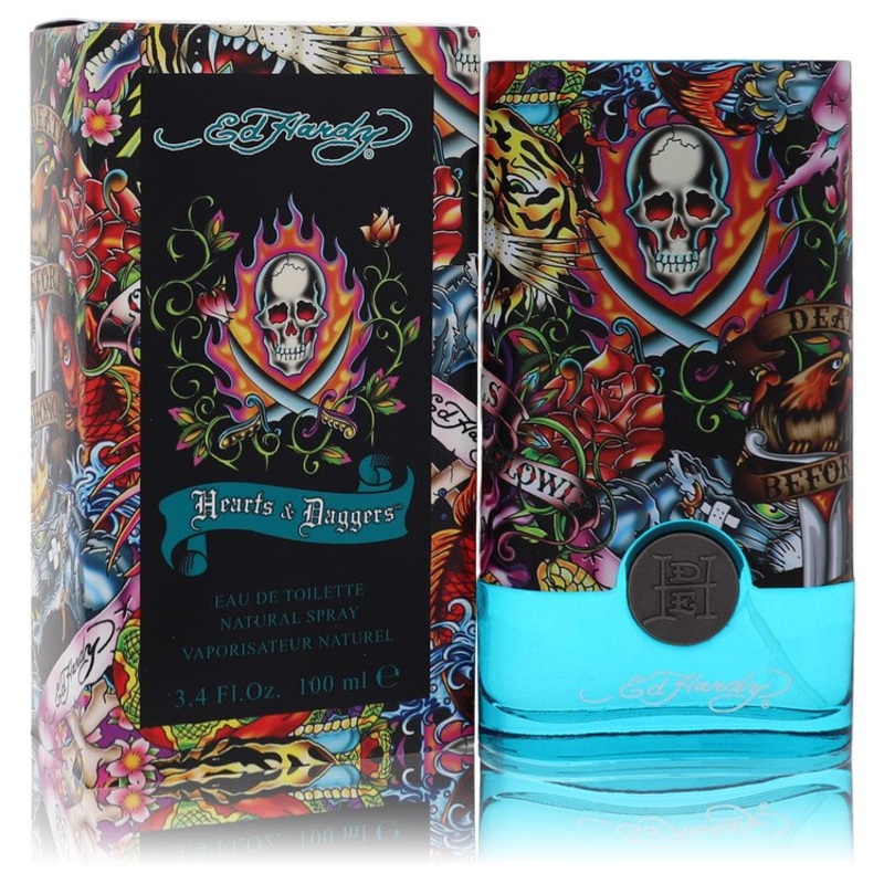 Ed Hardy Hearts & Daggers by Christian Audigier Eau De Toilette Spray 3.4 oz for Men – Premium Designer Fragrance