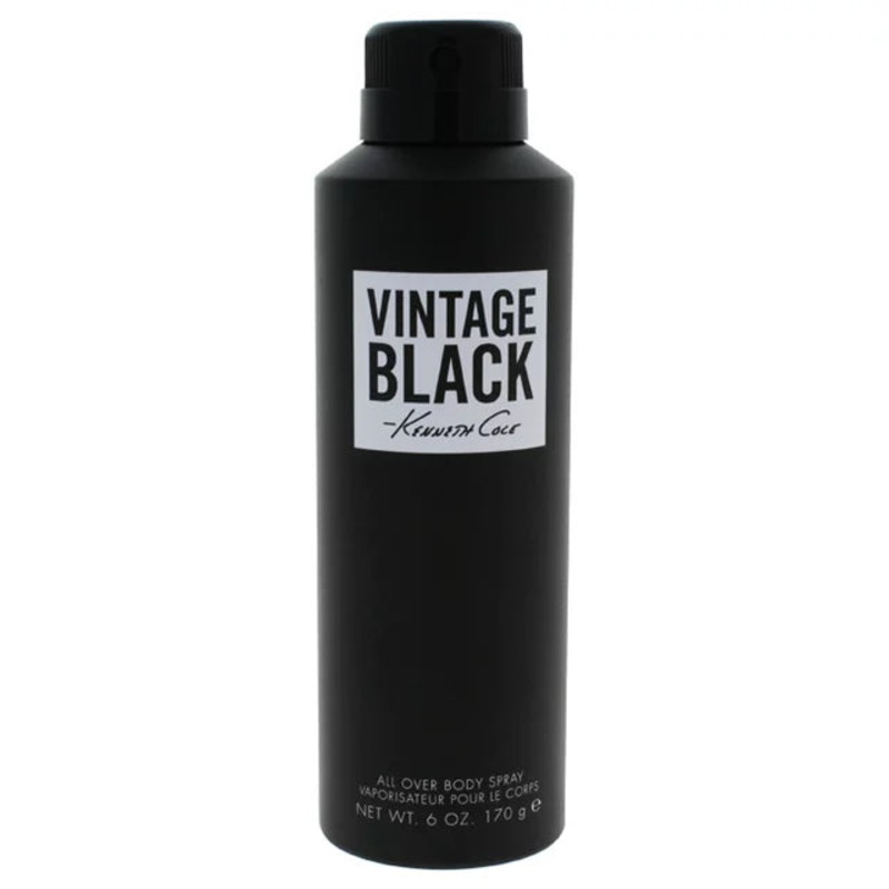 Vintage Black Body Spray 6.0 oz.