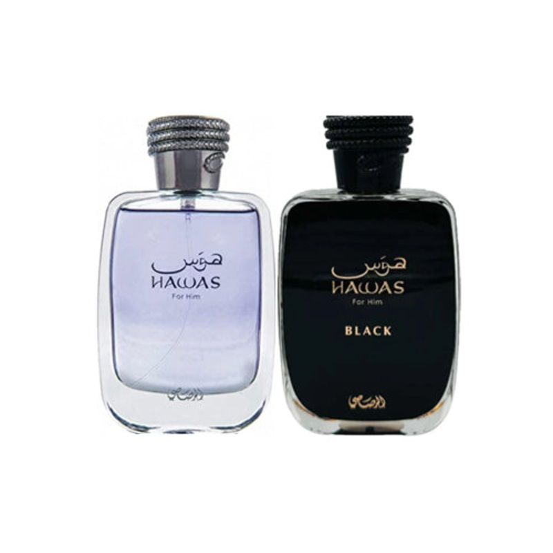 Rasasi Hawas Pour Homme & Rasasi Hawas Black Bundle