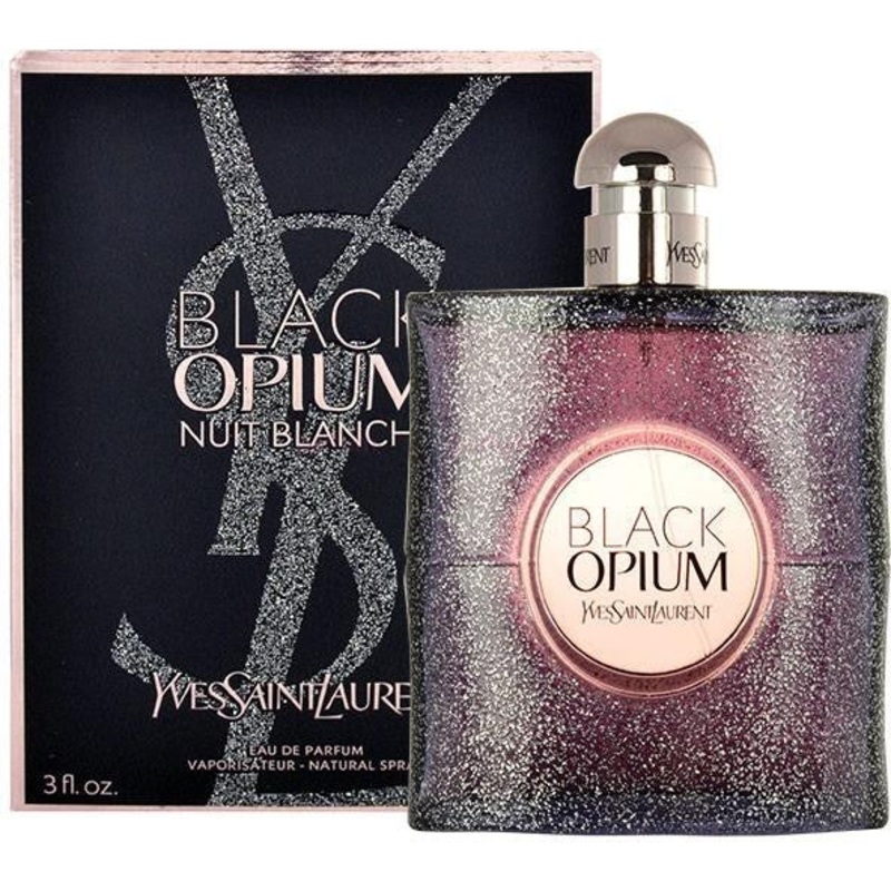 Black Opium Nuit Blanche by Yves Saint Laurent 3.0 Oz. Eau De Parfum For Women