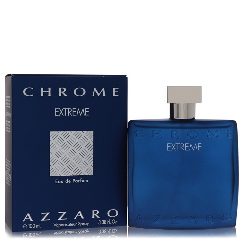 Chrome Extreme by Azzaro For Men Eau De Parfum Spray 3.4 oz