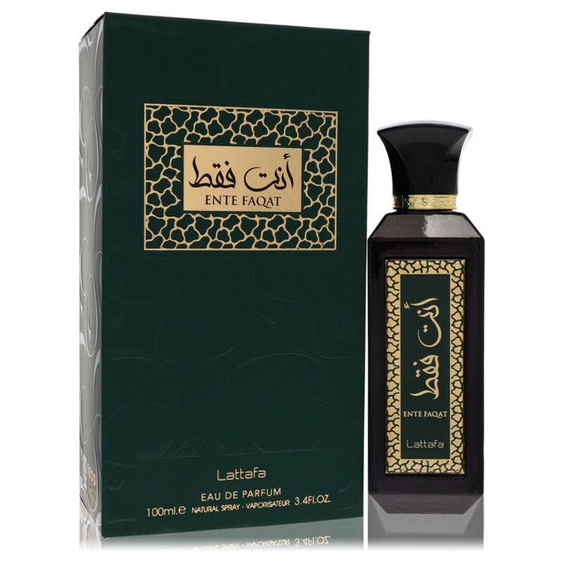 Lattafa Ente Faqat by Lattafa Eau De Parfum Spray (Unisex) 3.4 oz for Men – Premium Designer Fragrance