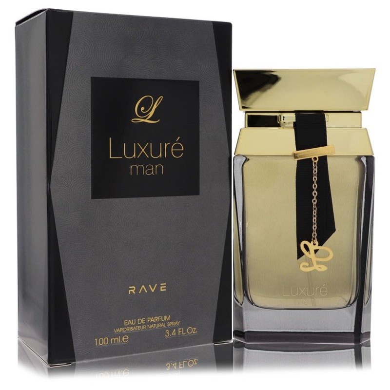 Lattafa Rave Luxure by Lattafa For Men Eau De Parfum Spray 3.4 oz