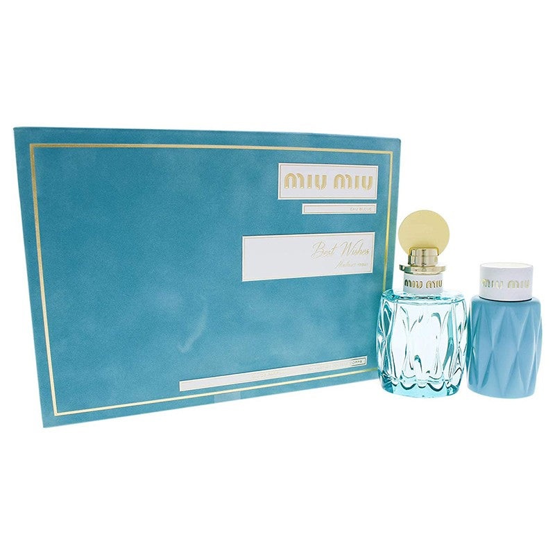Miu Miu Miu Miu L’Eau Bleue 2pc Set 100ml EDP (L)