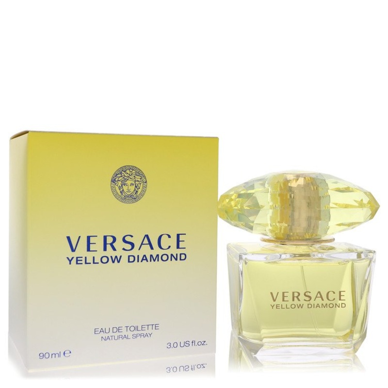 Versace Yellow Diamond 3.0 Eau De Toilette Spray 3.0 Oz by Versace for Women