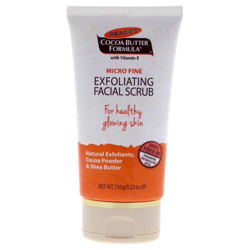 Cocoa Butter Exfoliating Facial Scrub by Palmers for Unisex – 5.25 oz Scrub 5.25  oz.